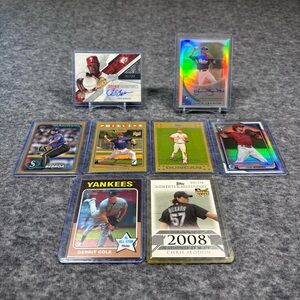 Assorted Baseball Card Lot